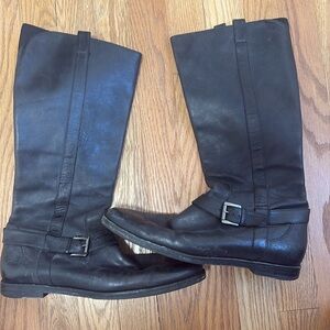 Cole haan women’s riding boots leather